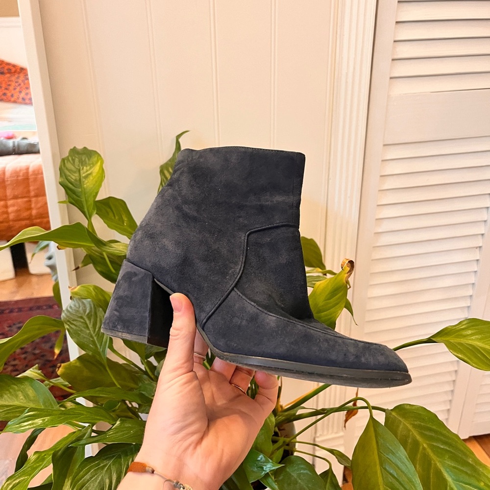 Eileen Fisher Suede Chelsea boots